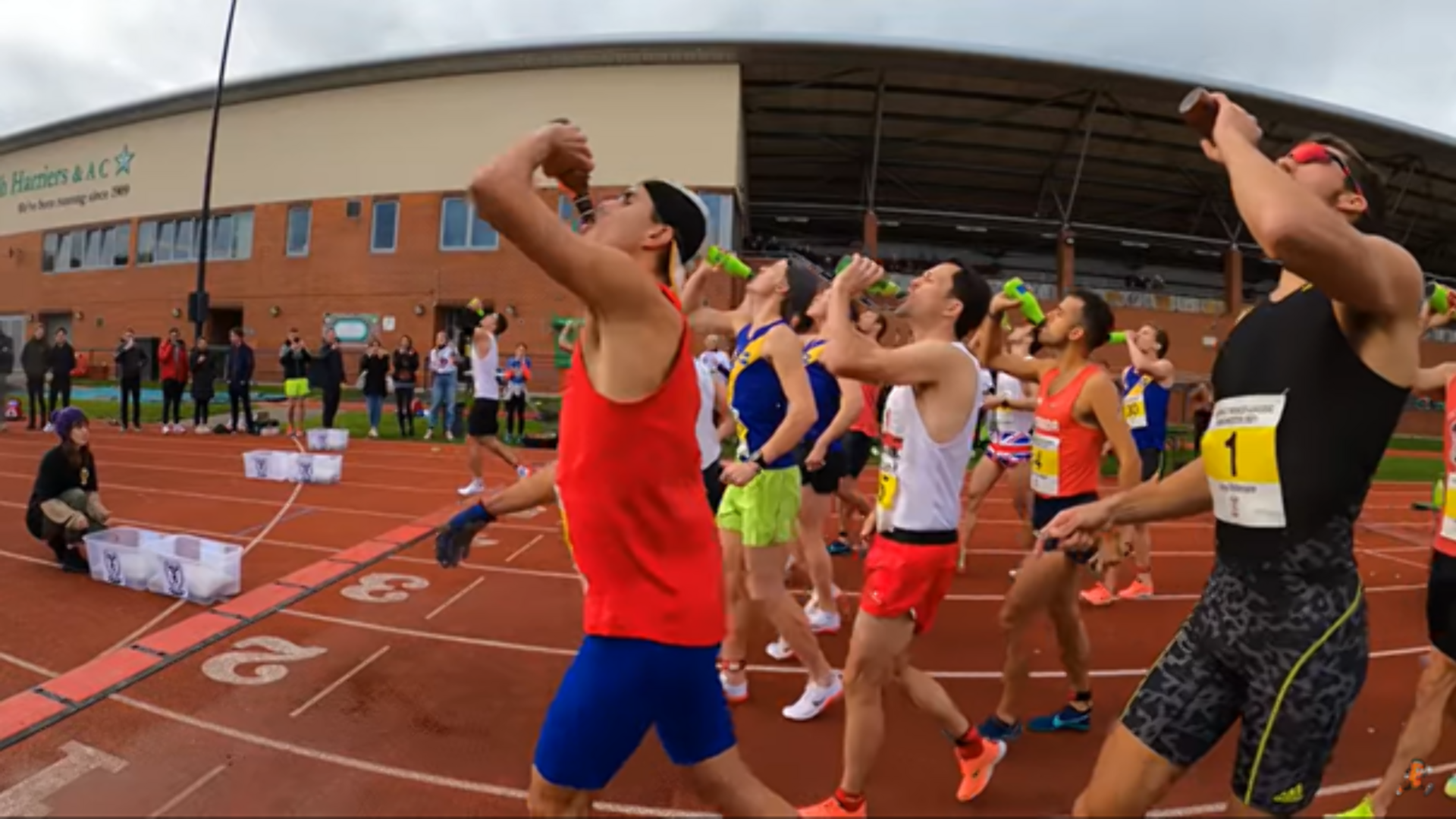 Beer Mile Race