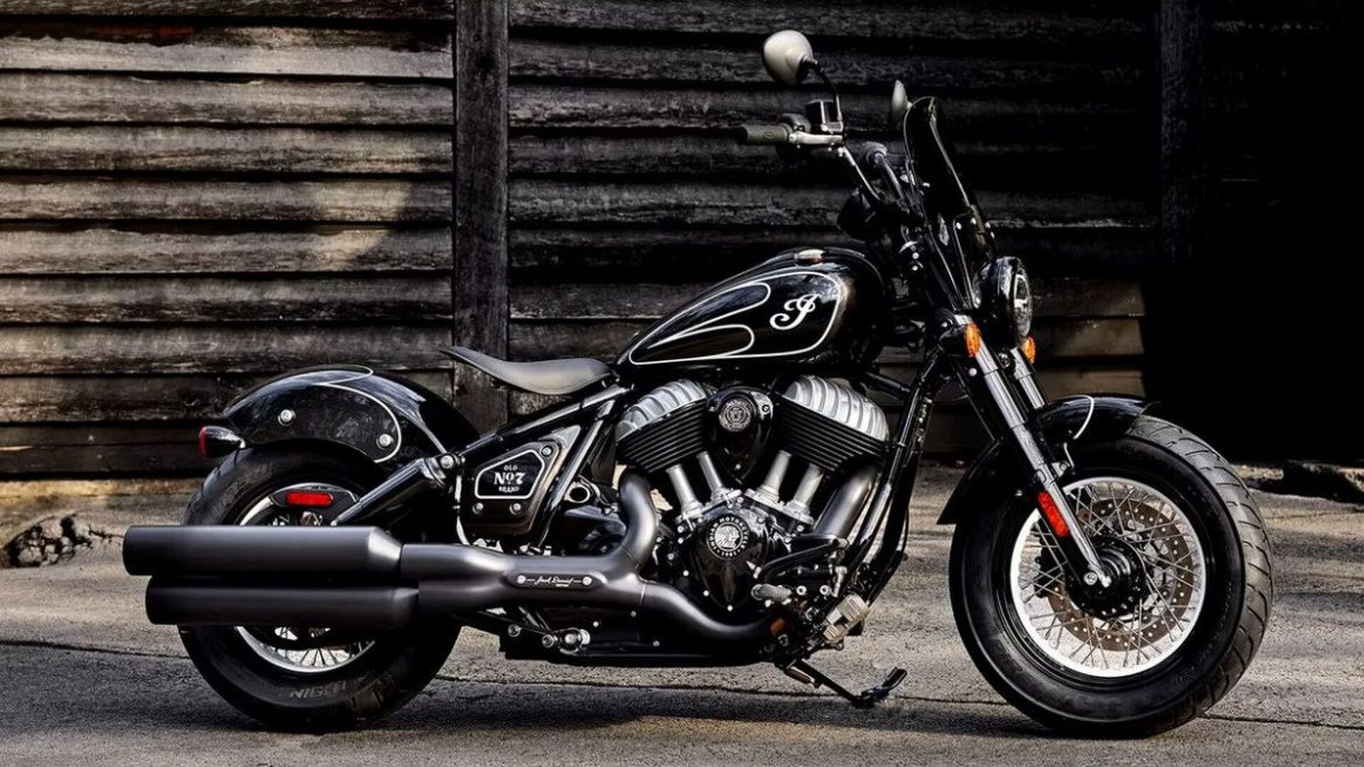 Jack Daniel’s Limited Edition Indian Chief Bobber Dark Horse