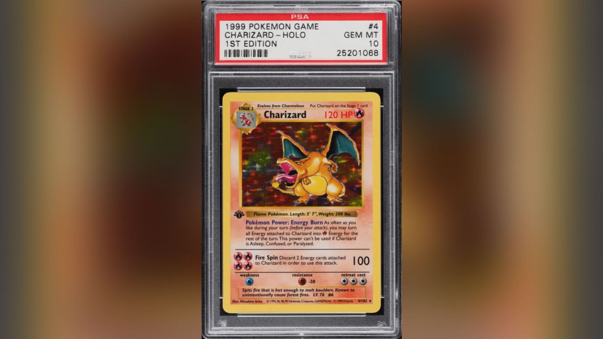 pokémon charizard kaart zeldzaam