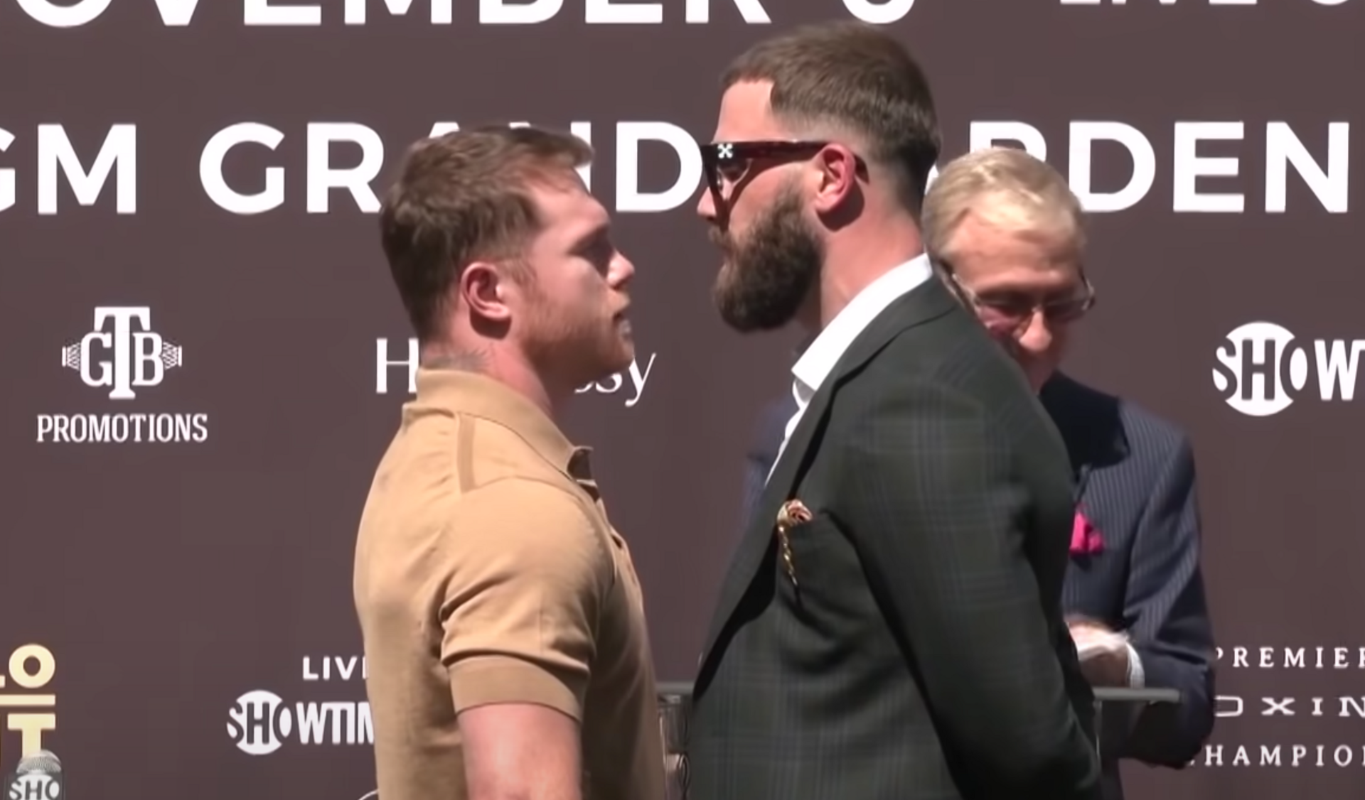 Canelo Alvarez Caleb Plant