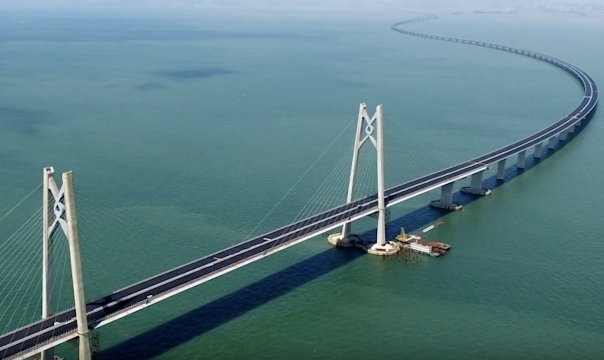 Hong Kong-Zhuhai-Macau Brug Gewoonvoorhem