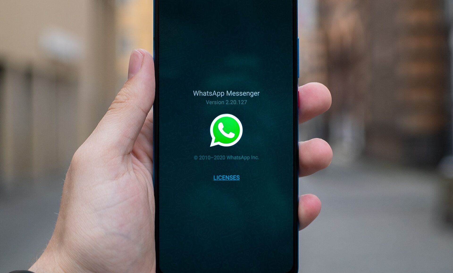 fout van WhatsApp