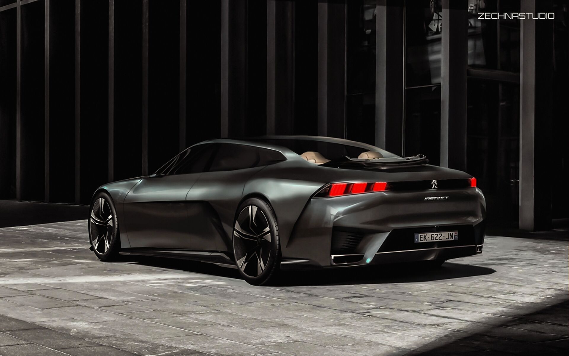 Peugeot Instinct Landaulet Render