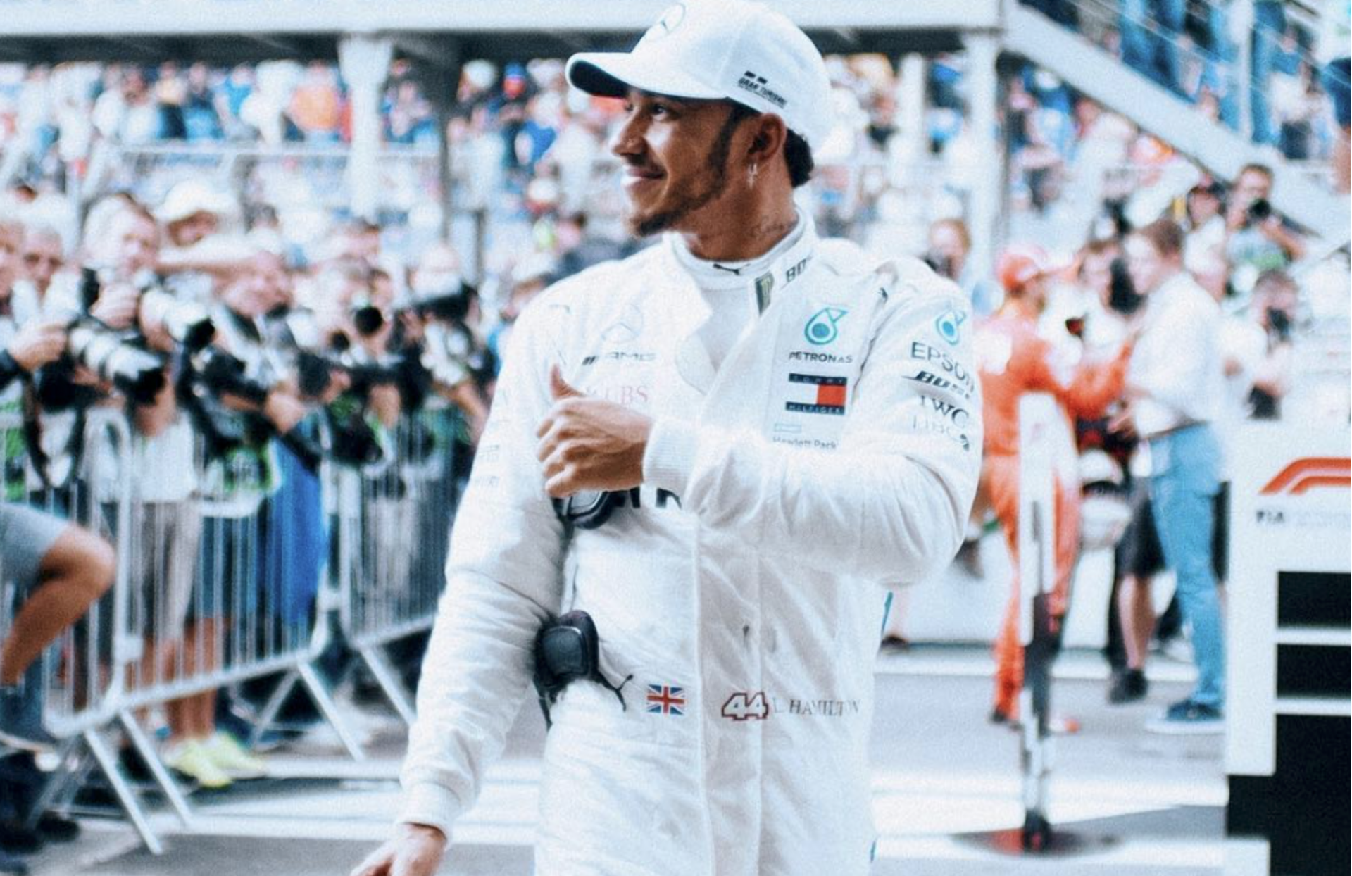 Grand Prix Brazilië Lewis Hamilton