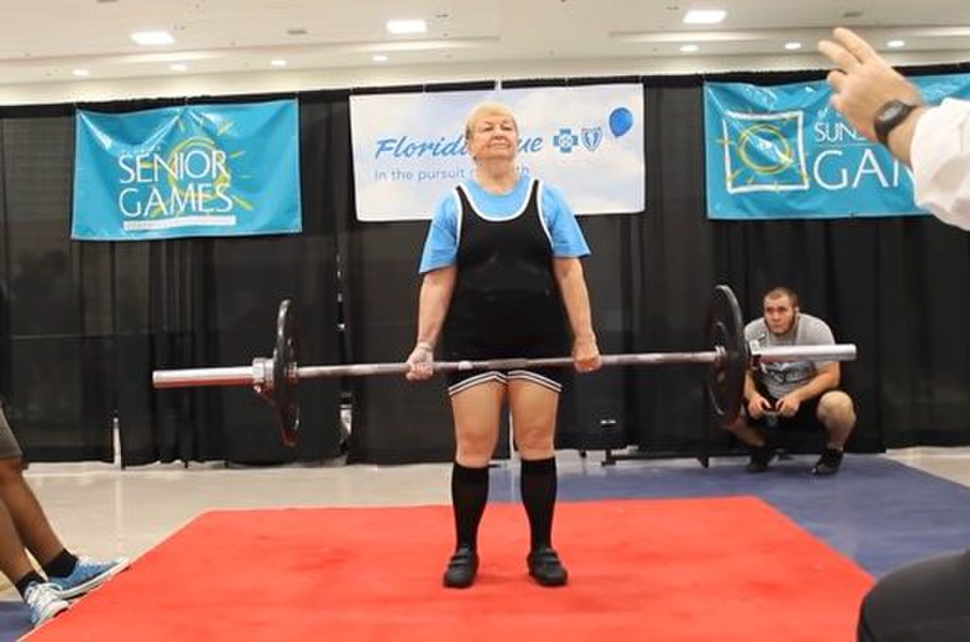 Edith Murway-Traina is de oudste powerlifter ter wereld