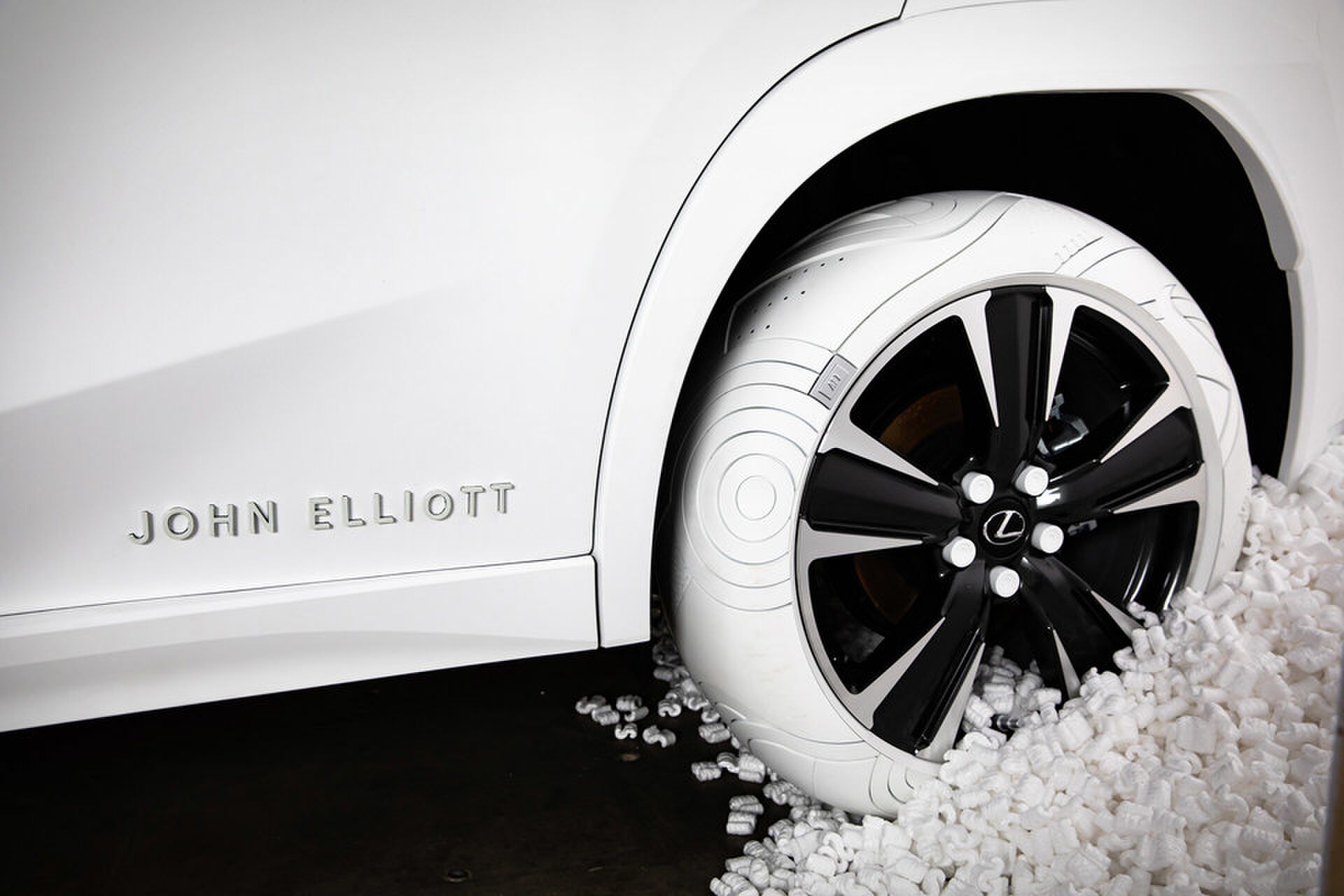 Lexus x John Elliott air force wielen Gewoonvoorhem