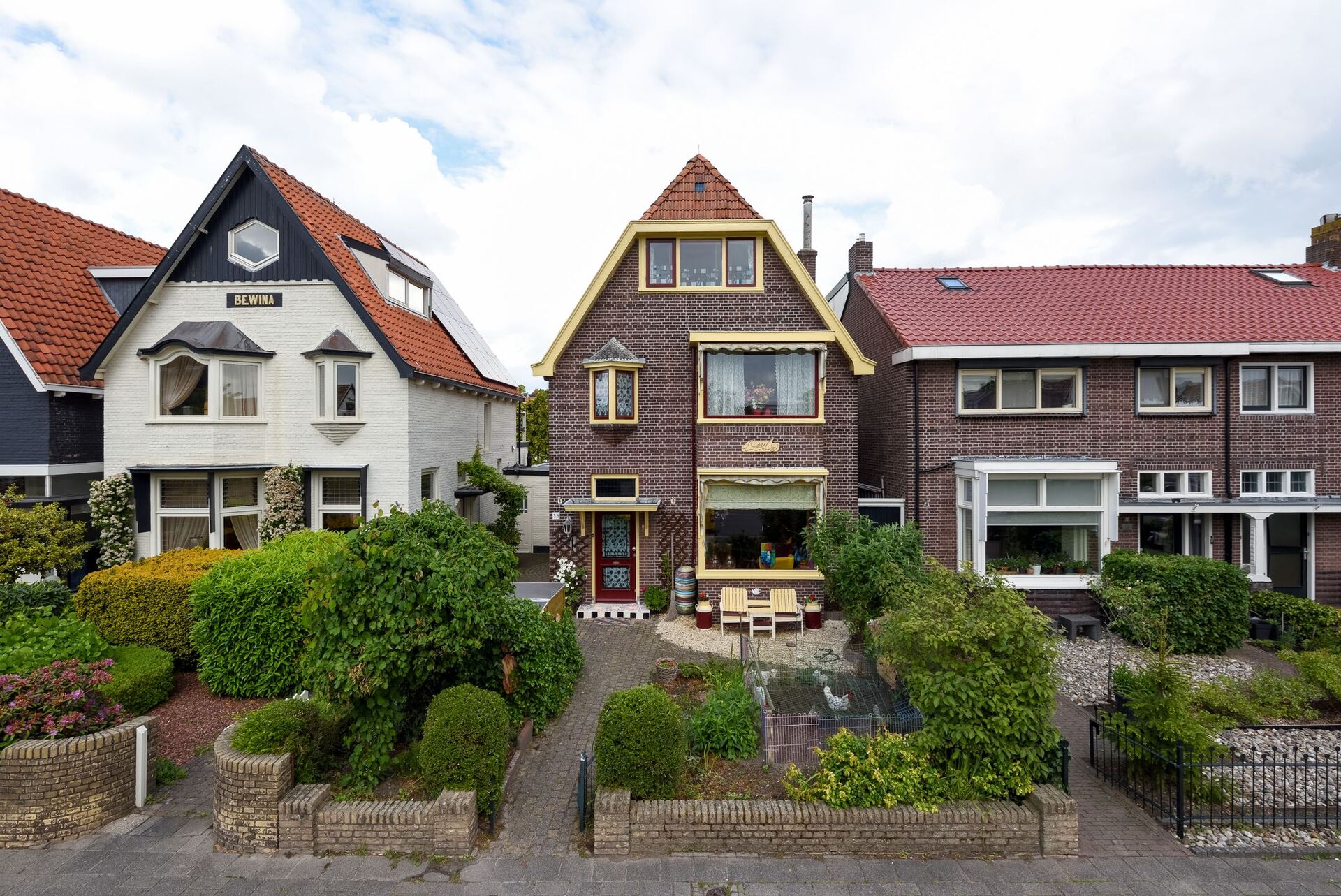 kleurrijke funda woning