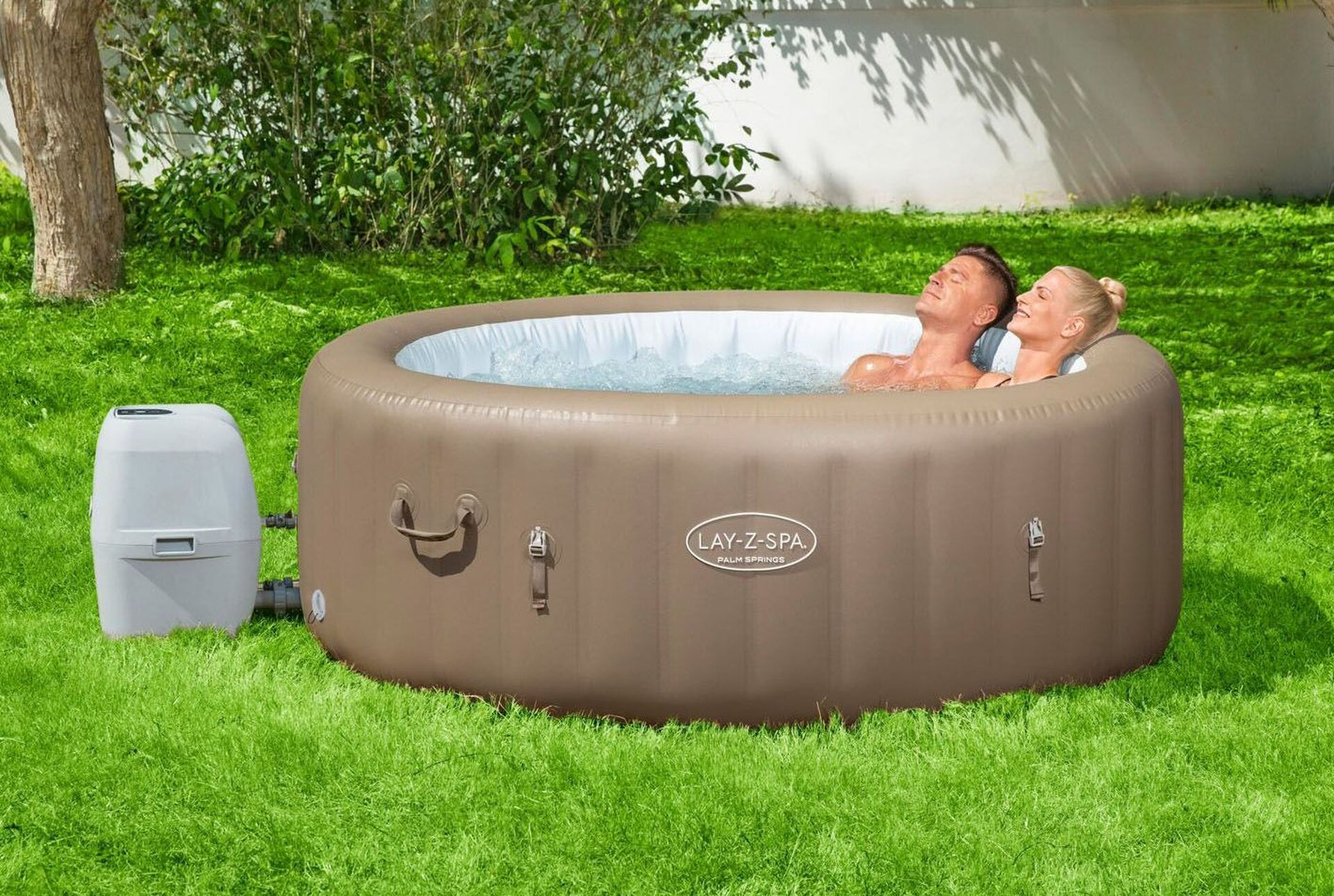 opblaasbare hottub