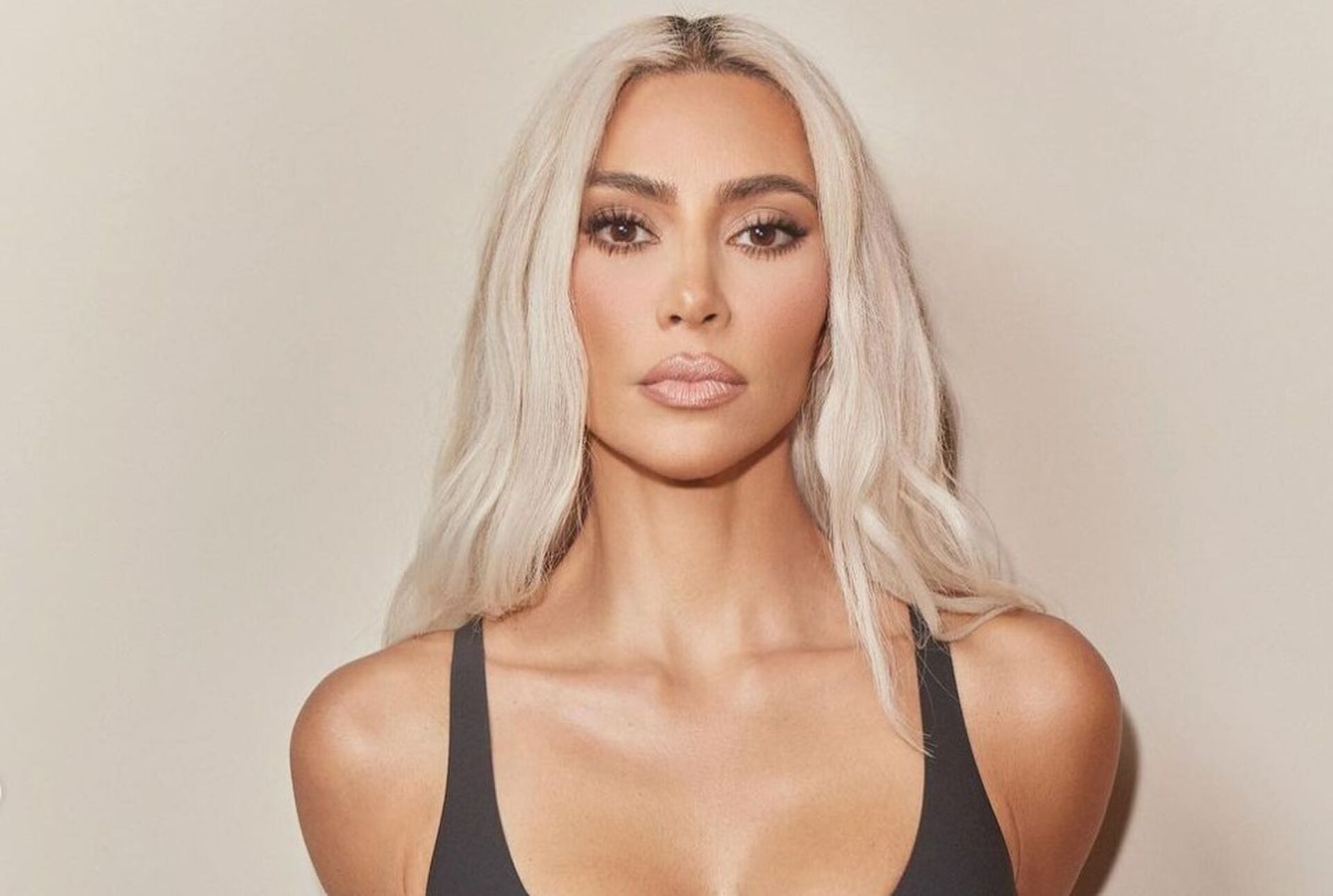 Kim K lingerie foto