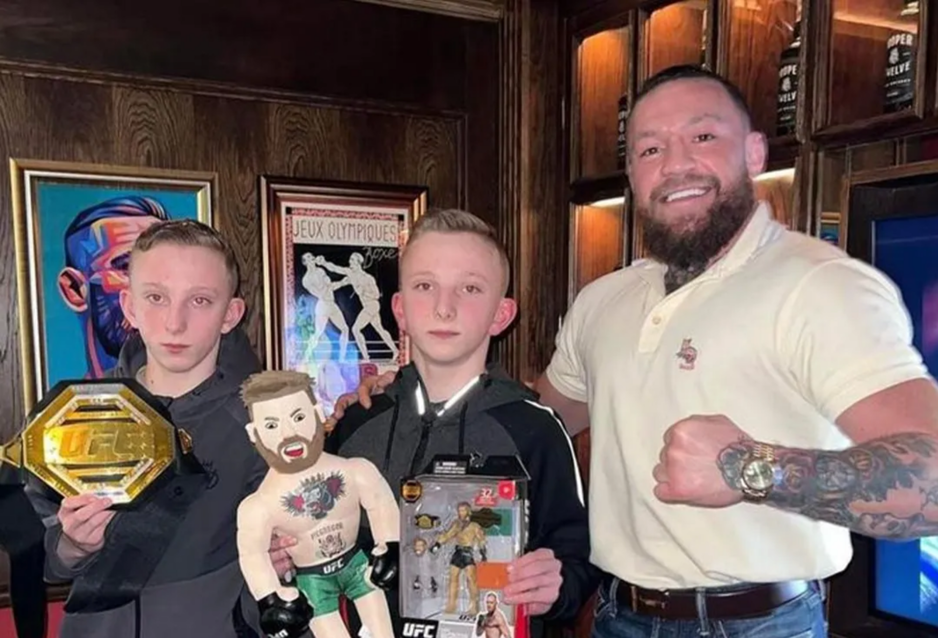 Conor McGregor doneert megabedrag aan Ierse MMA-talenten