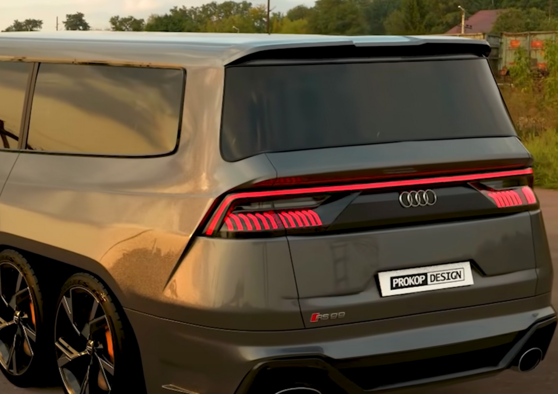 audi Rs99 transporter concept