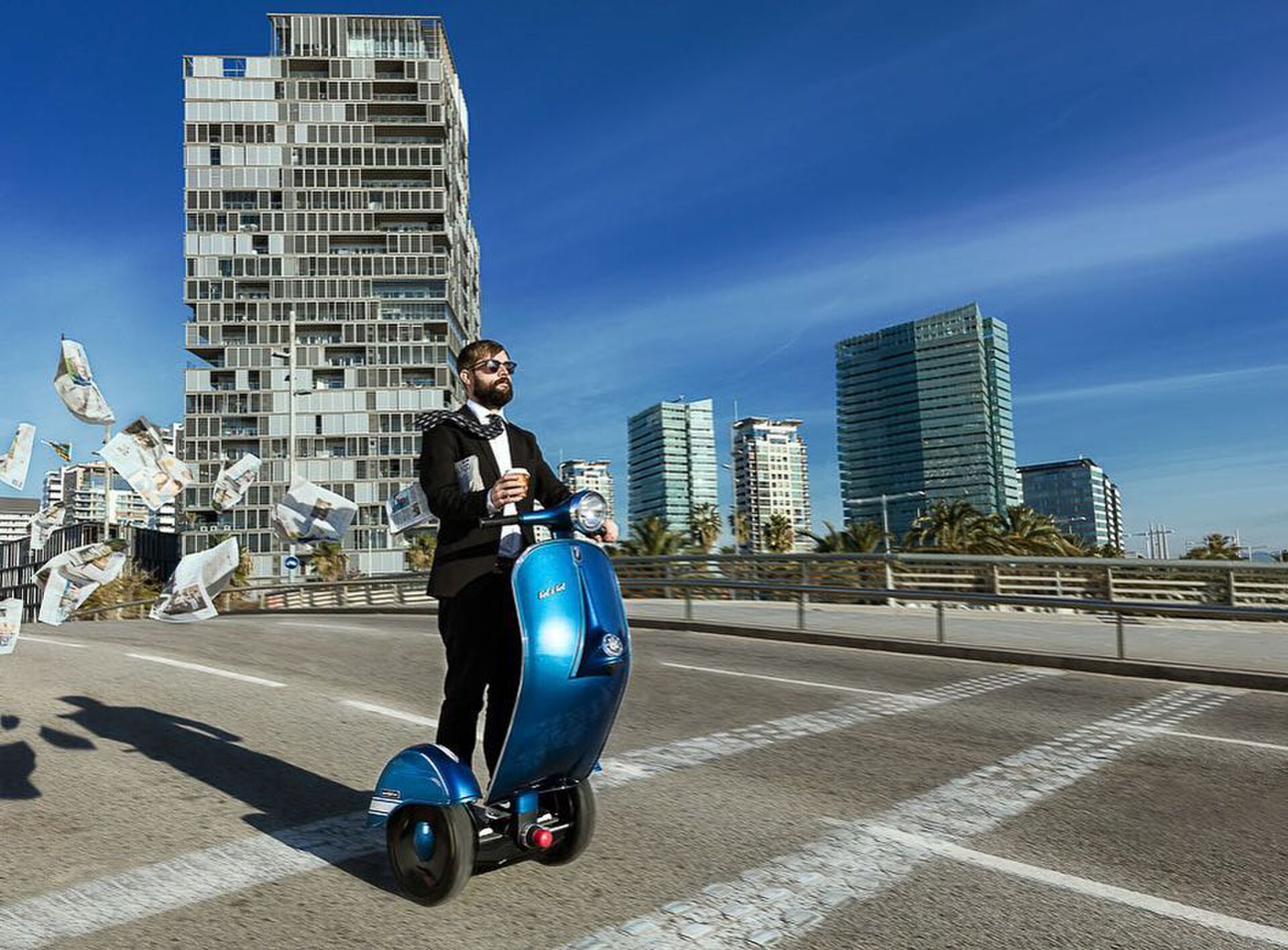 Vespa Segway Hybride