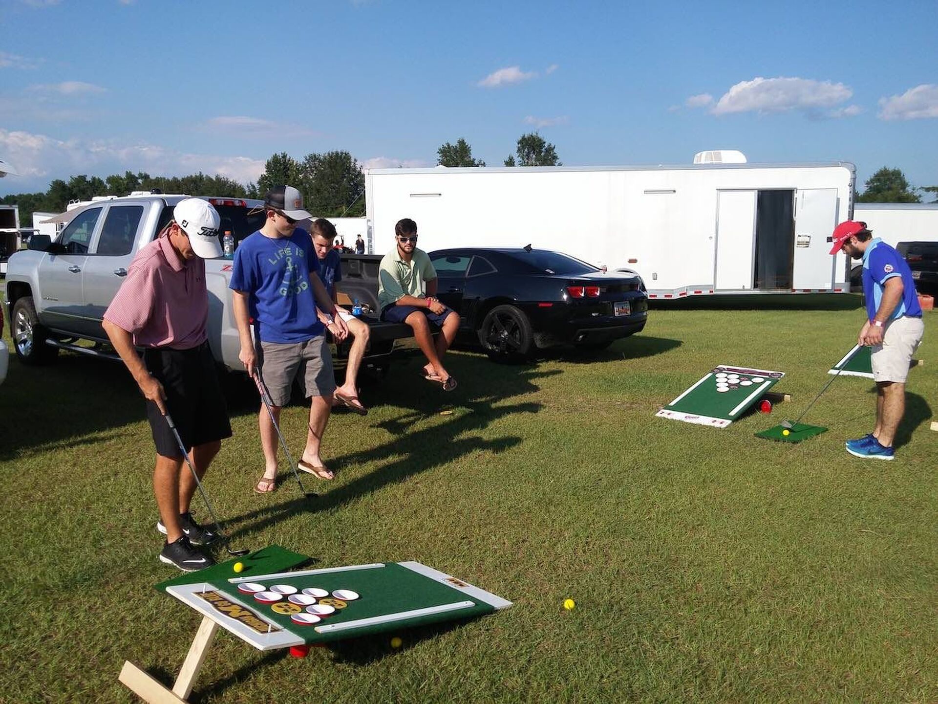 Beer Pong Golf Set Plezier