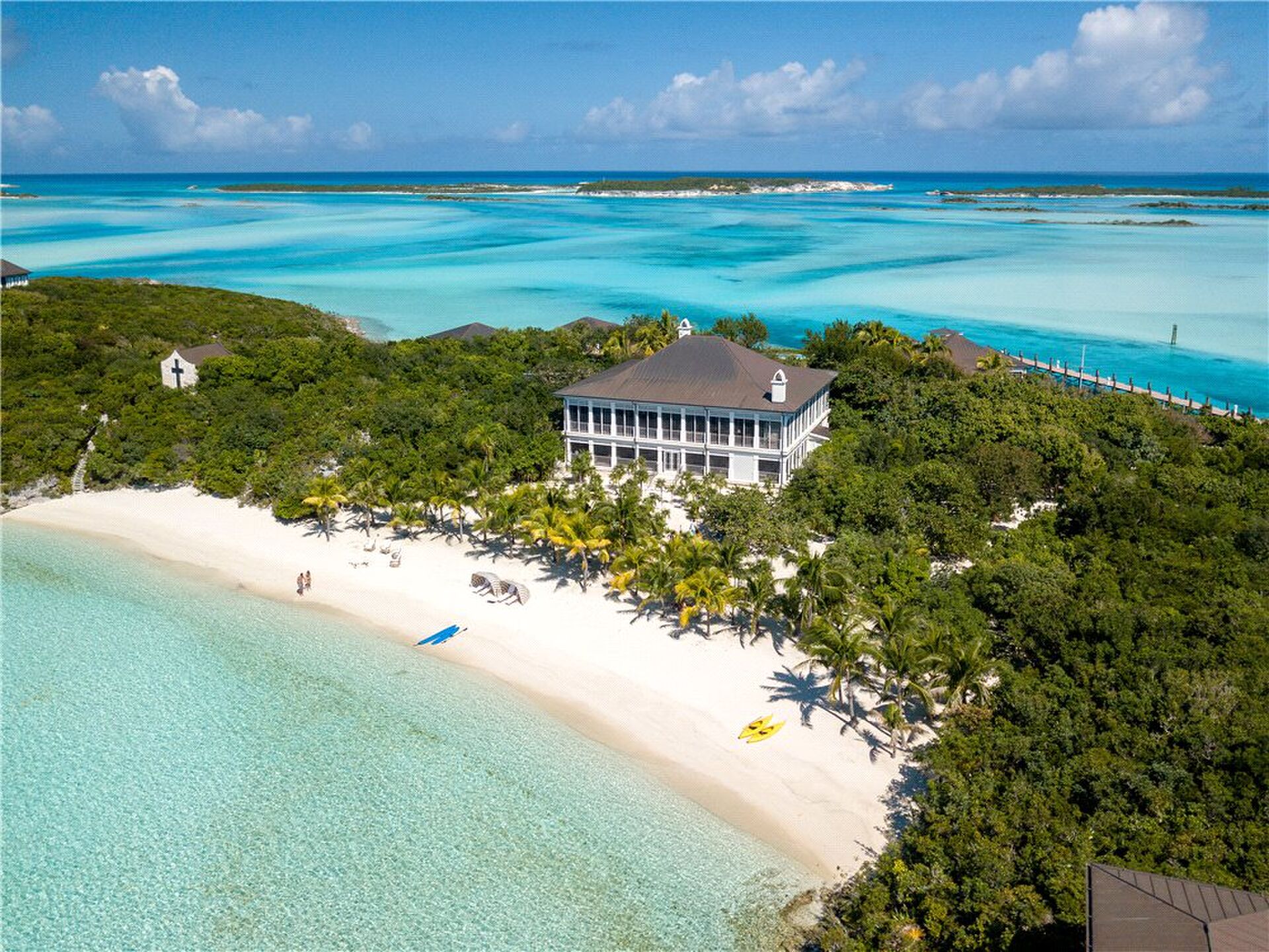 Bahama's eiland Little Pipe cay te koop Gewoonvoorhem