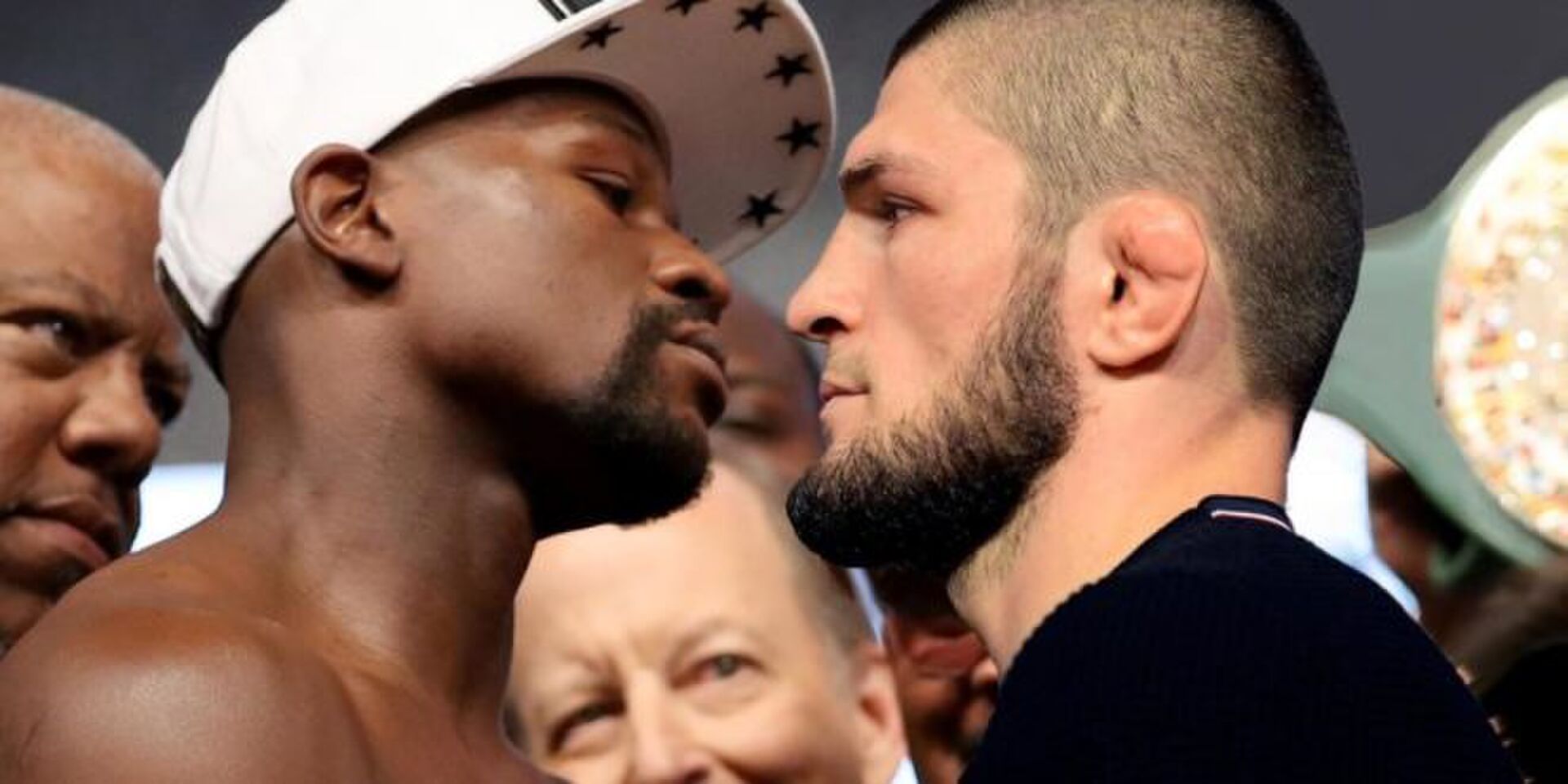 Khabib vs Mayweather gewoonvoorhem