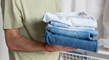 snel je kleding drogen burrito methode