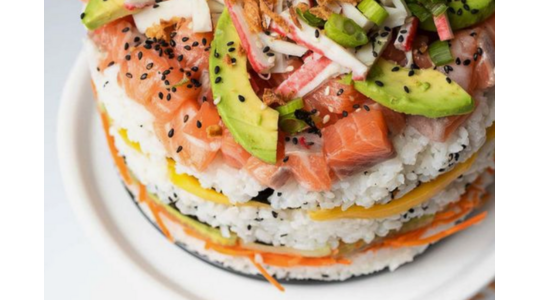 sushi-taart