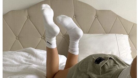 sokken-in-bed