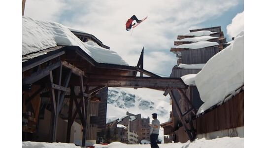 rooftop skiing redbull MAN MAN