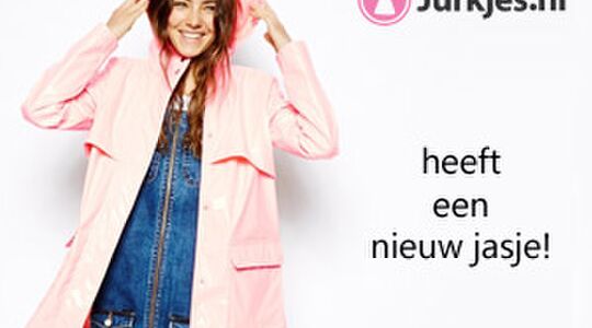 Nieuw jasje voor Jurkjes.nl