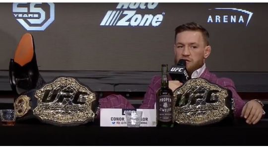 Conor McGregor Persconferentie