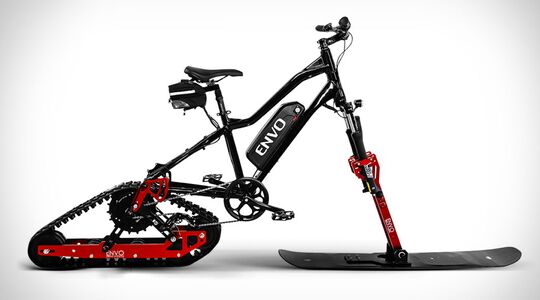e-bike kit voor in de sneeuw