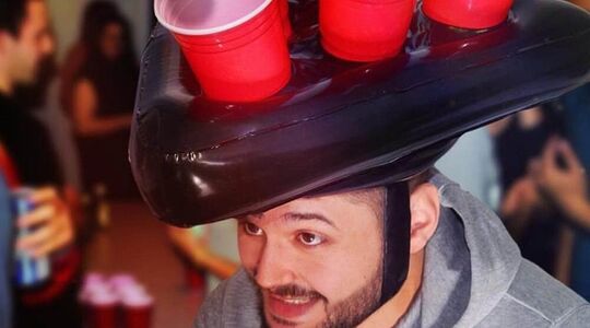 Wandelend bierpong