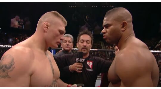 Alistair Overeem Brock Lesnar UFC