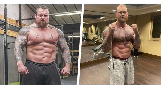 Hafthor Björnsson versus Eddie Hall