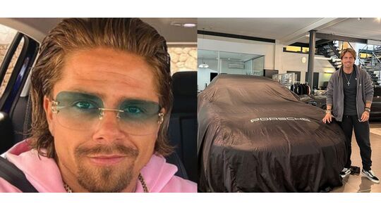 André Hazes Porsche auto