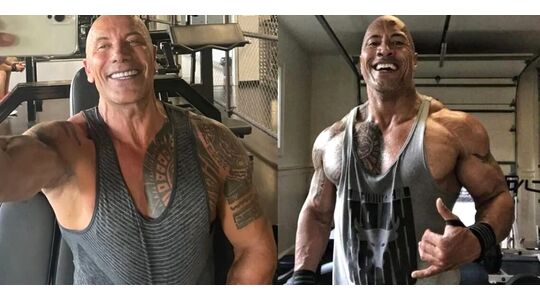 Dwayne Johnson dubbelganger