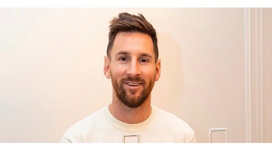 lionel messi linkervoet