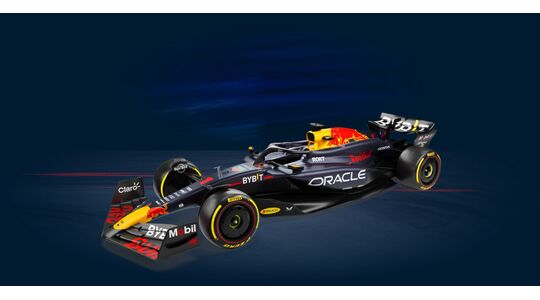 Max Verstappen nieuwe F1 auto